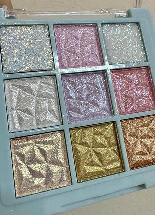 Неймовірні шиммерні тіні для повік на 9 кольорів zvev