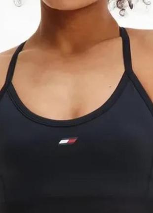Оригинальный топ, бра для занятий спортом tommy hilfiger
