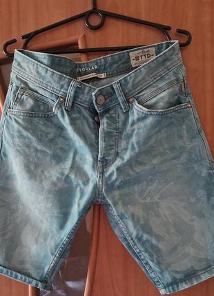 Шорты regual tom tailor,длина 52.5см,пояс 39.5см