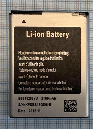 Акумулятор samsung eb615268vu, original, б/в 2