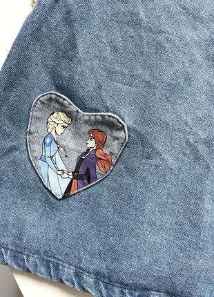 Сарафан джинсовый эльза