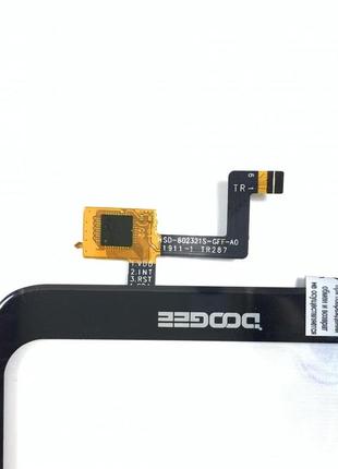 Сенсор (тачскрін) doogee x90 чорний