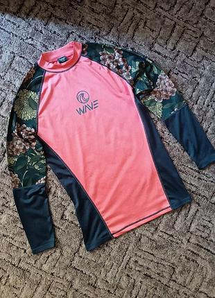 Лонгслив спортивный wave