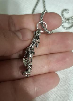 Анишная подвеска аниме в готическом стиле готика панк