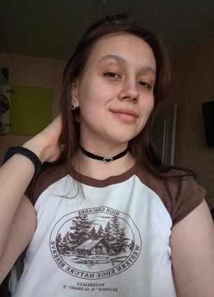 Чокер на шию кольє чорний стильний модний новий трендовий 🖤 з кулоном10 фото