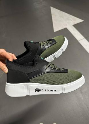 Кроссовки lacoste летние текстильные мужские