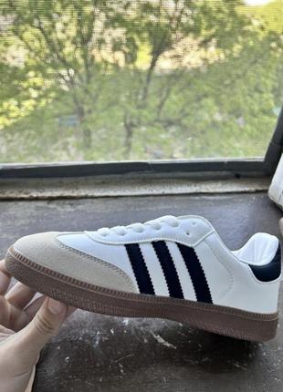Женские кроссовки adidas og samba white