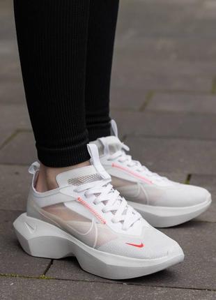 Жіночі кросівки nike vista lite white red1 фото