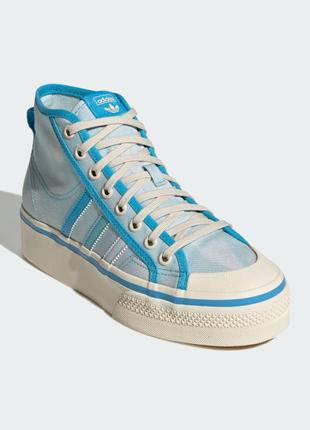 Оригинальные женские кеды кроссовки adidas nizza platform gx4604