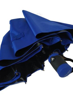 Однотонна парасолька напівавтомат "зоряне небо" від max, суто синій кольору, 03065-37 фото