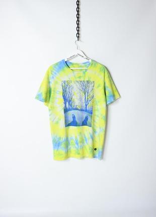 Ексклюзивна кастомна футболка polar skate co tie dye. оригінал. american vintage y2k skateboarding stussy dime carhartt last resort supreme big boy