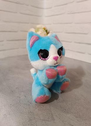 М'яка іграшка кішка кошеня roxy з милими очима2 фото