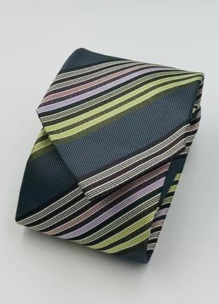 Галстук мужской  классический  в полоску