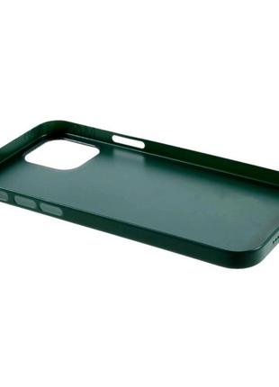 Ультратонкий чохол для iphone 12 blue max зелений матовий пластик
