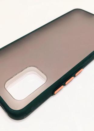 Противоударный матовый чехол для Iphone 8 plus 64 gb, айфон 8 + 64 гб зеленый