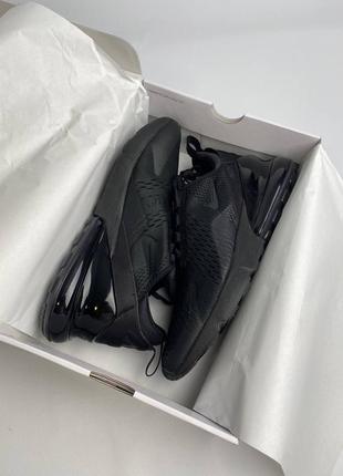Кроссовки мужские nike air max 270 black оригинал5 фото