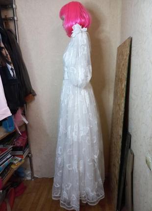 Редкая находка винтажное свадебное платье 1970-х годов от frank usher