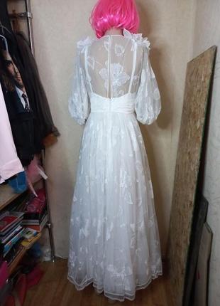 Редкая находка винтажное свадебное платье 1970-х годов от frank usher