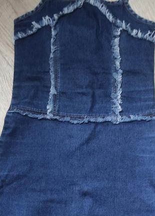 Джинсова сукня