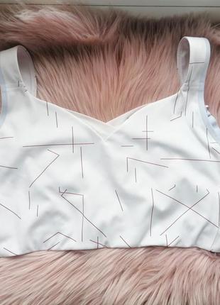 Спортивный лифчик \ топ с сеткой без косточек и парралона brooks 80е