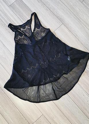 Майка кружево пляжная туника