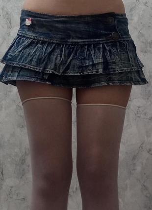 Джинсова спідниця