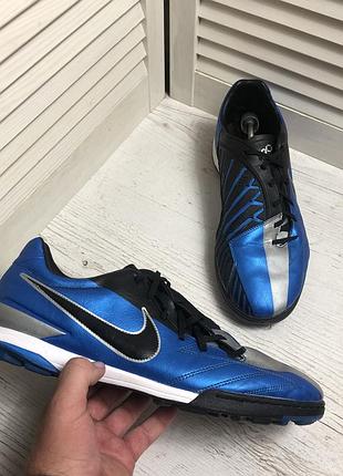 Бутси сороконожки бампи nike t90 shoot