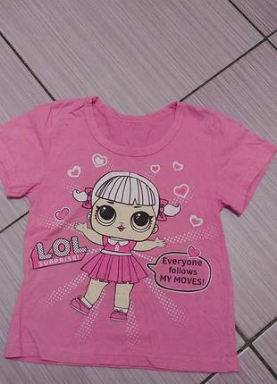 Футболка з лялькою лол