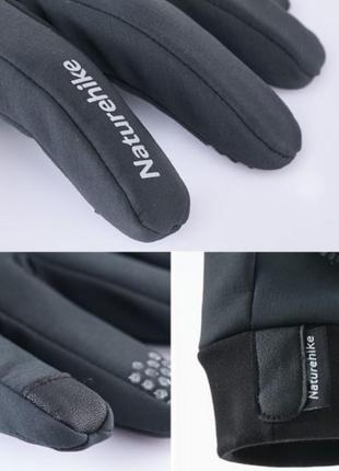 Перчатки спортивные naturehike gl05 m nh19s005-t серый3 фото
