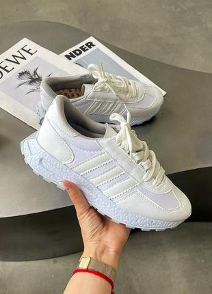 Розкішні жіночі кросівки adidas boots coaching gear for women free trial 2017 white білі