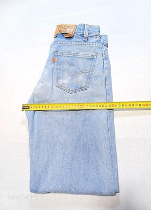 Талия 82 см vintage levi's 505 40505-0214 w32 l32 arange tab джинсы счастливы