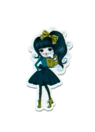 Серединка для бантів, 42*21 мм, арт 08848, 1 шт, різнокольоровий