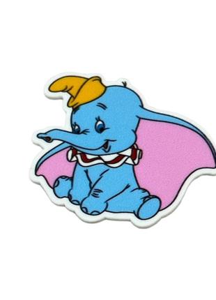 Серединка для бантов, 4 см, слоник дамбо, арт 08827, 1 шт, ассорти