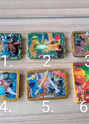 Фігурки lego ninjago по 2 шт в упаковці