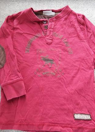 Футболка на довгий рукав 2-3 роки.