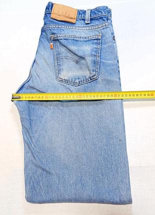Талия 90 см vintage levi's 505 regular fit straight leg w36 l34 ausa джинсы