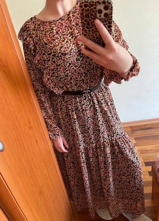 Сукня шифонова довга