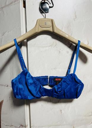 Гарний сексі бюстик топ шовк атлас misspap