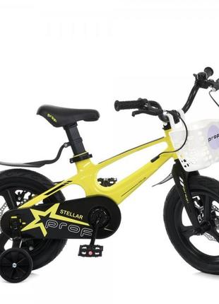 Велосипед детский profi mb-141020-4 14 дюймов желтый