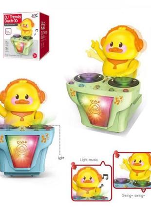 Музыкальная игрушка утенок 6622b 15 см