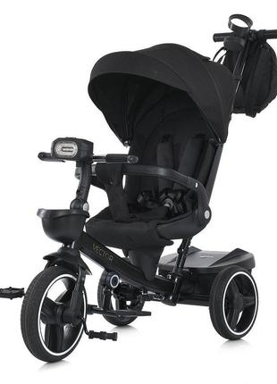 Велосипед трехколесный el camino vector me-1162-black черный
