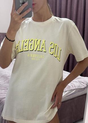 Новая футболка оверсайз