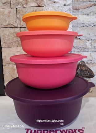 Набір чаш "алоха" tupperware рп098