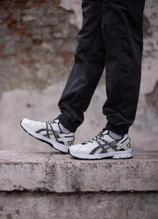 Чоловічі кросівки asics gel kahana 8 white/black5 фото