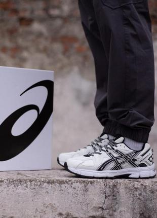 Чоловічі кросівки asics gel kahana 8 white/black9 фото