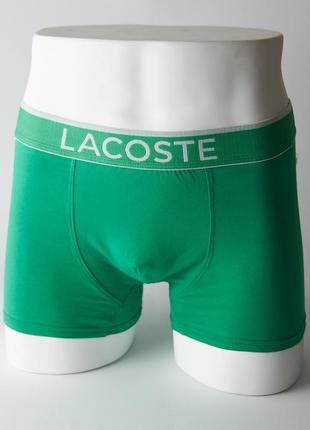 Набор трусов для мужчин 5 шт lacoste. мужские трусы боксеры лакосте. набор нижнего белья мужского бренд3 фото