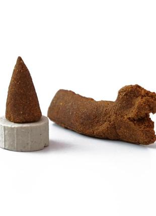 Благовония пластилин чандан big bell wet dhoop chandan 125 грамм