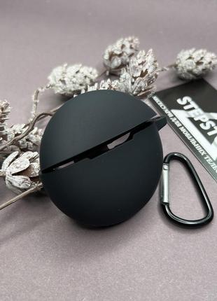 Чехол для наушников oppo enco buds 2 с карабином толстый противоударный