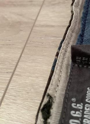 Чоловічі шорти карго h&m котонові у клітинку 32 розмір 4