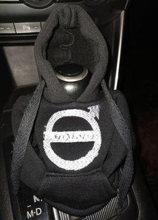 Чехол кофта худи аксессуар на кпп car hoodie volvo вольво черный подарок автомобилисту 10070